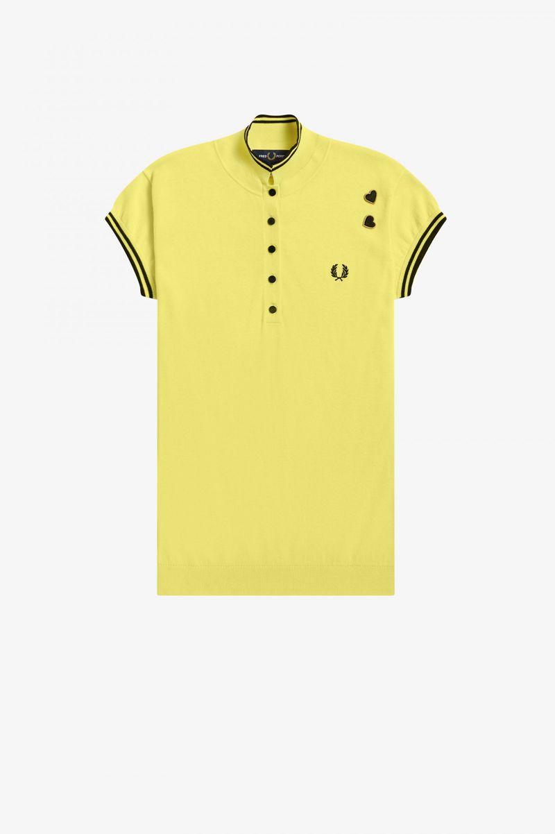 Yellow Fred Perry SK3004 Women's Knitwear | PH 1927MQZA